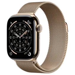 Кадр 2: Apple Watch Series 11 42mm Gold Ti, Milanese