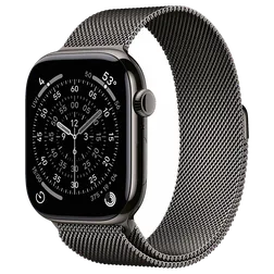 Кадр 2: Apple Watch Series 11 46mm Slate Ti, Milanese ML