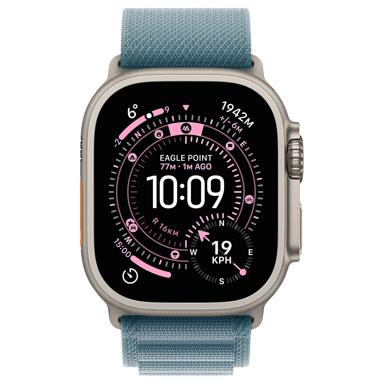 Apple Watch Ultra 3 49mm Natural Ti, Alpine L — кадр товара