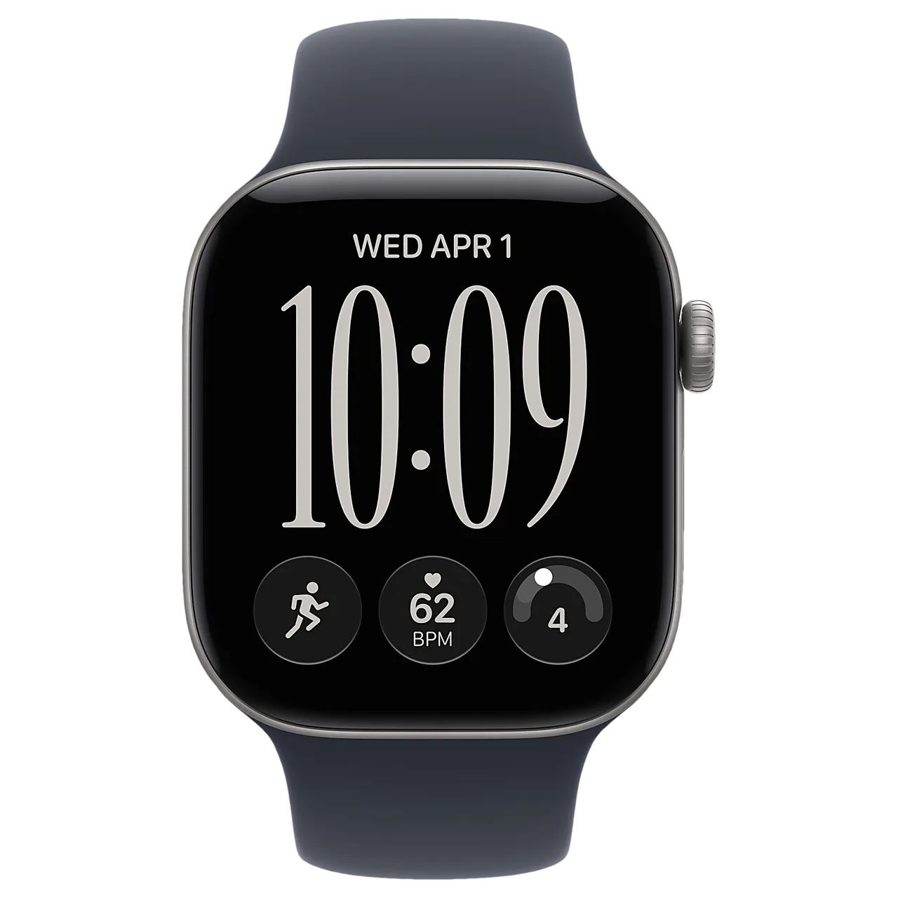 Apple Watch S12 42mm Space Gray (SB Navy Blue S/M) — кадр товара