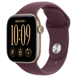 Кадр 2: Apple Watch S12 42mm Light Gold (SB Burgundy)