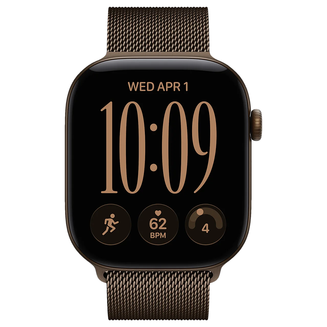 Apple Watch S12 46mm Dark Bronze (Milanese M/L) — кадр товара
