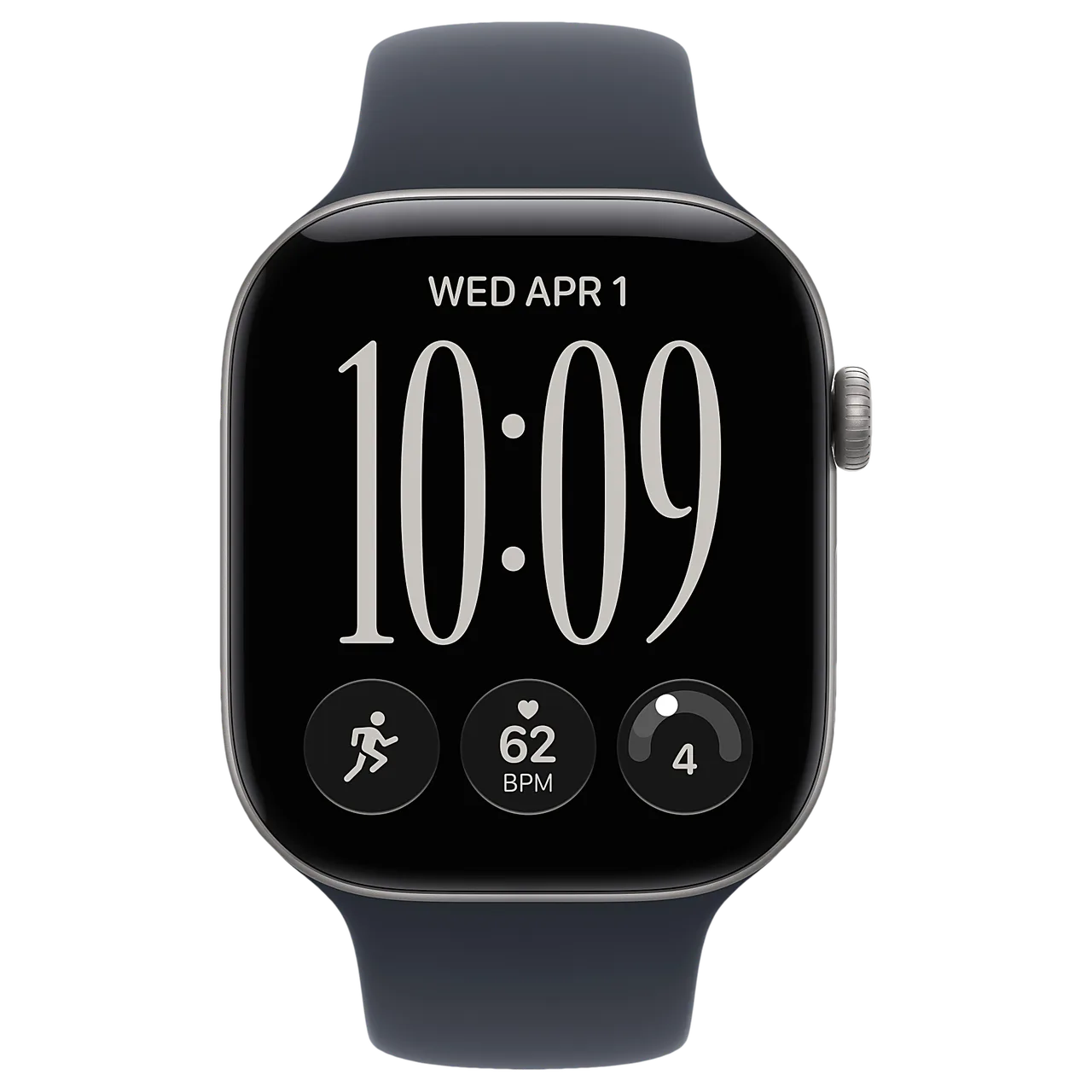 Apple Watch S12 46mm Space Gray (SB Navy Blue M/L) — кадр товара