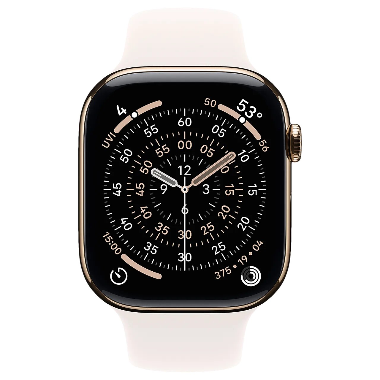 Apple Watch Series 11 46mm Gold Ti, SB ML — кадр товара
