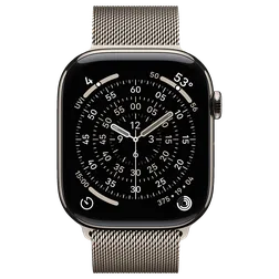 Кадр 1: Apple Watch Series 11 46mm Natural Ti, Milanese ML