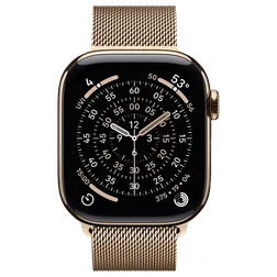 Кадр 1: Apple Watch Series 11 42mm Gold Ti, Milanese
