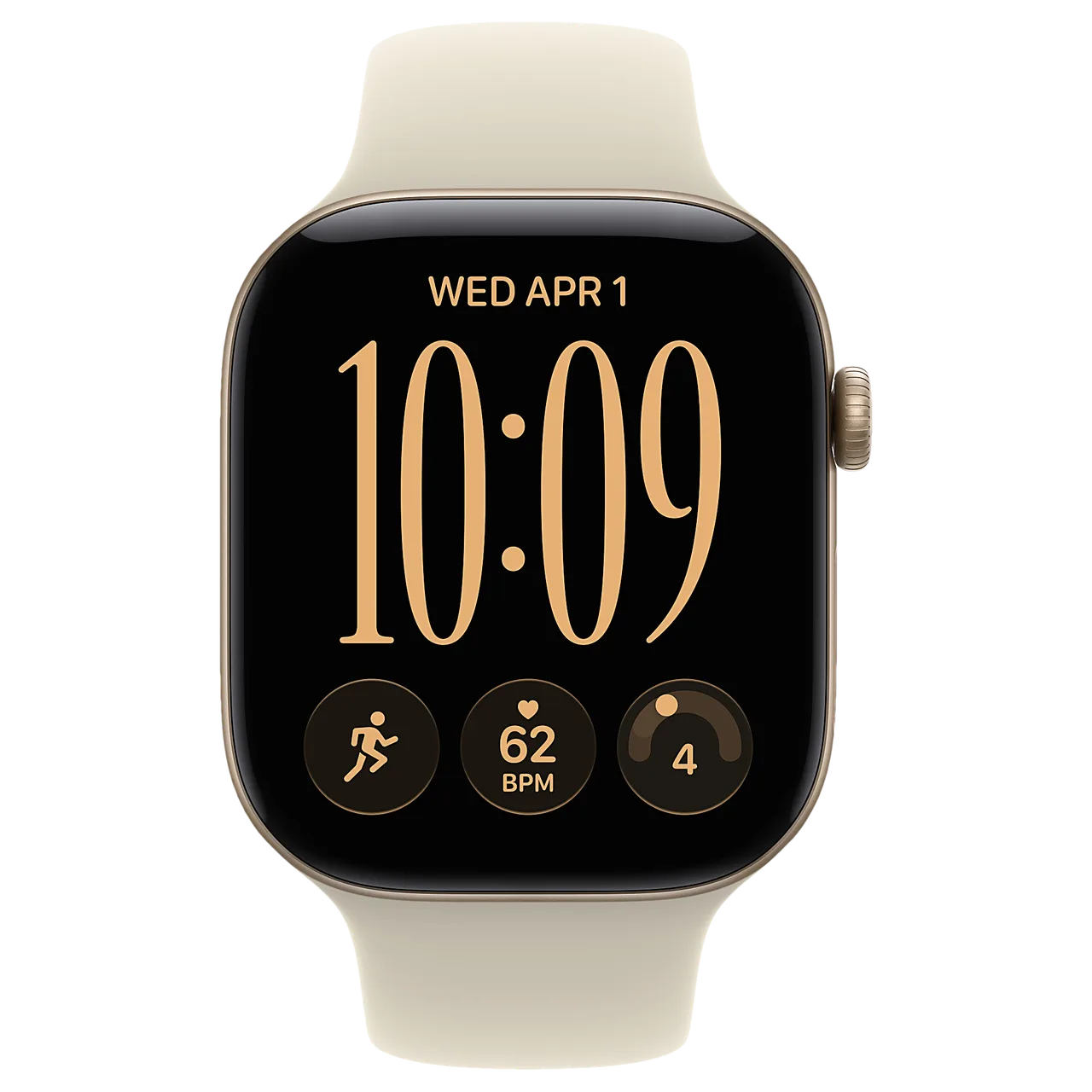 Apple Watch S12 46mm Light Gold (SB Sand M/L) — кадр товара