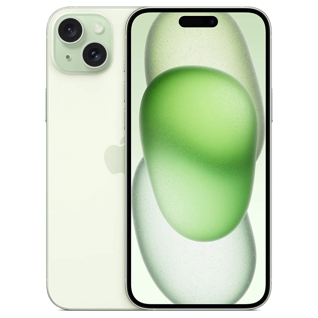 iPhone 15 Plus 512 ГБ Green (SIM+eSIM) — вид спереди