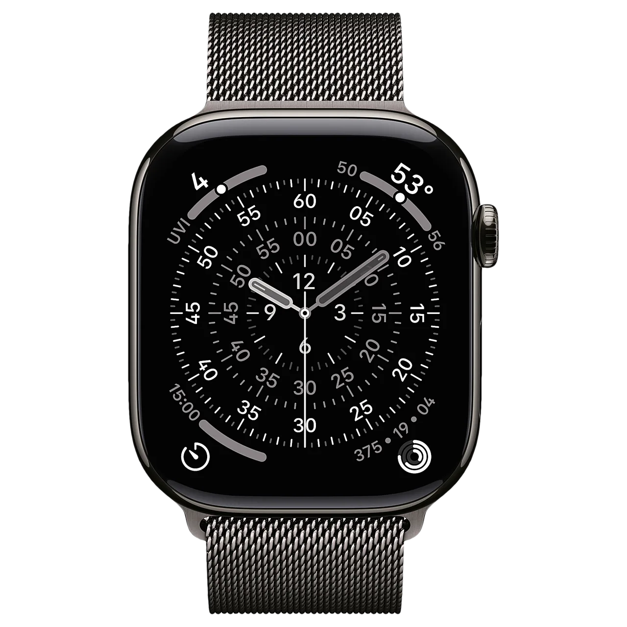 Apple Watch Series 11 46mm Slate Ti, Milanese ML — кадр товара