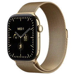 Кадр 2: Apple Watch S12 46mm Radiant Gold (Milanese M/L)