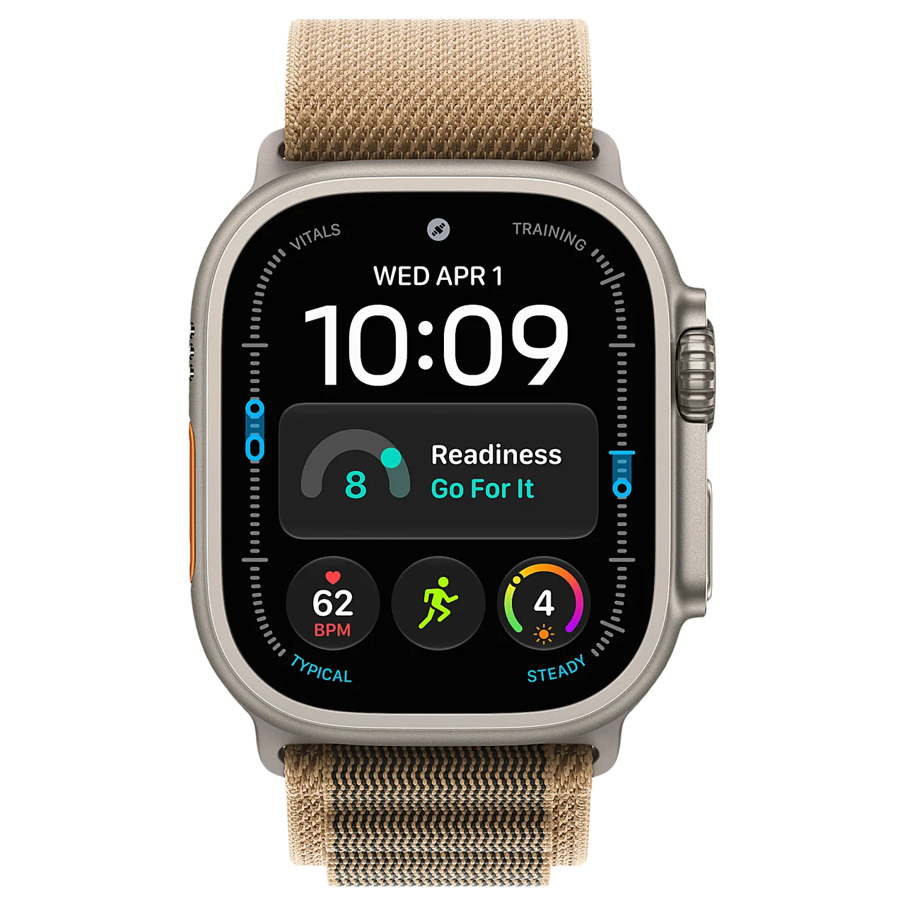 Apple Watch Ultra 4 49mm Natural (Alpine Desert S) — кадр товара
