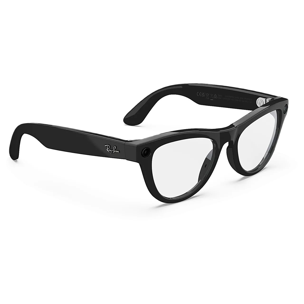 rayban|ray-ban meta skyler rw4014|shiny black|clear|m — кадр товара