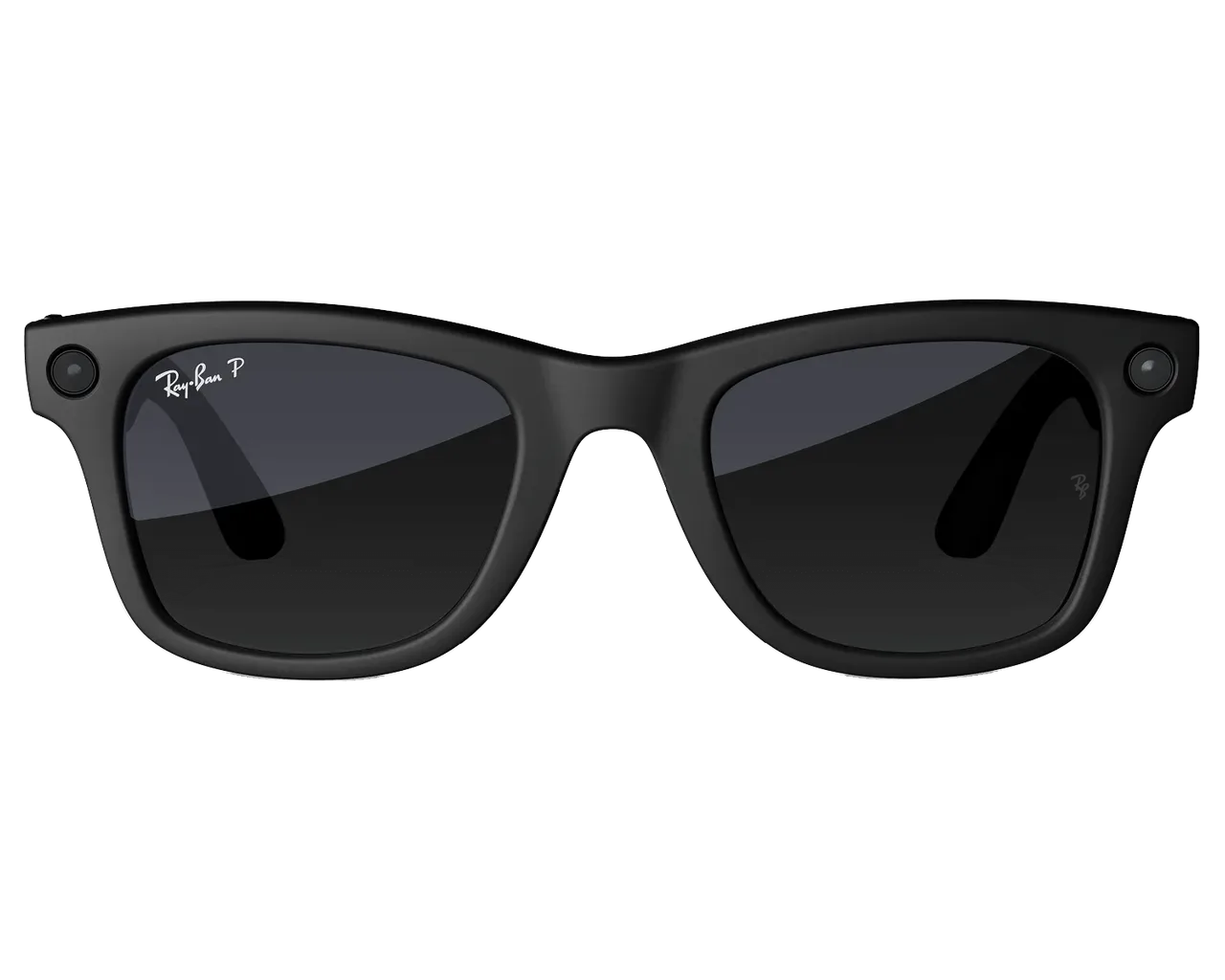 Очки Ray-Ban Wayfarer RW4008, Black, Gradient, M — вид спереди