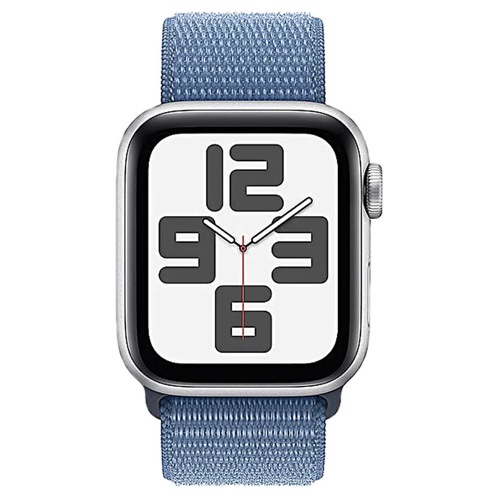 Apple Watch SE 2 40mm Silver, SL — вид спереди