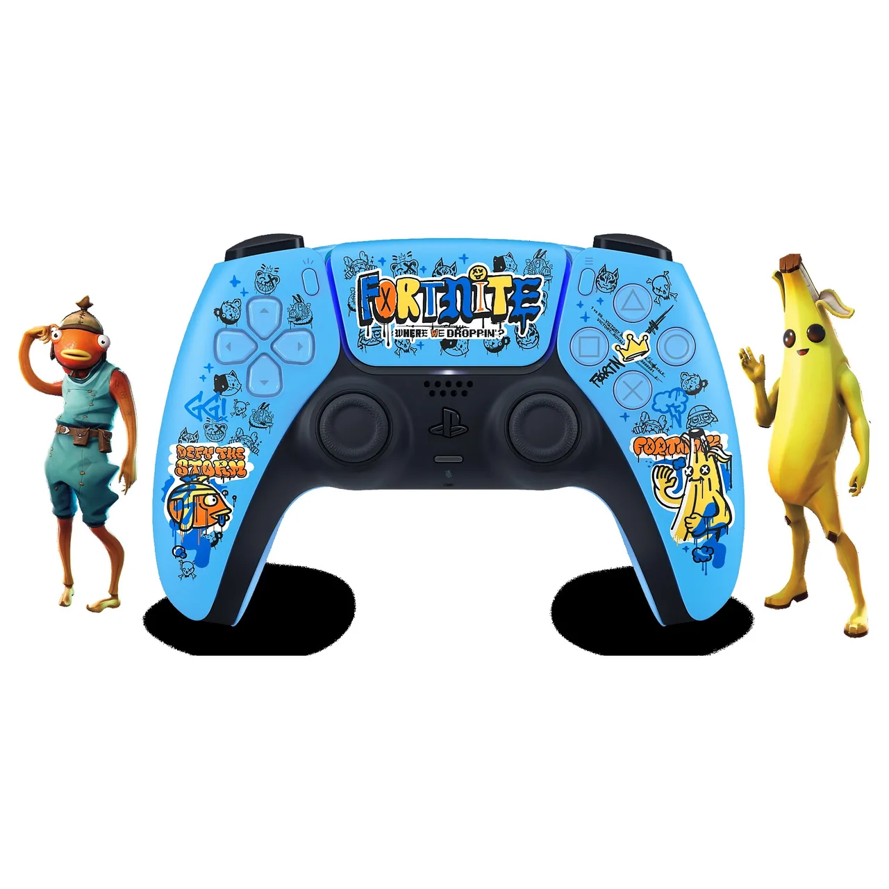 Геймпад Sony DualSense Fortnite — вид спереди