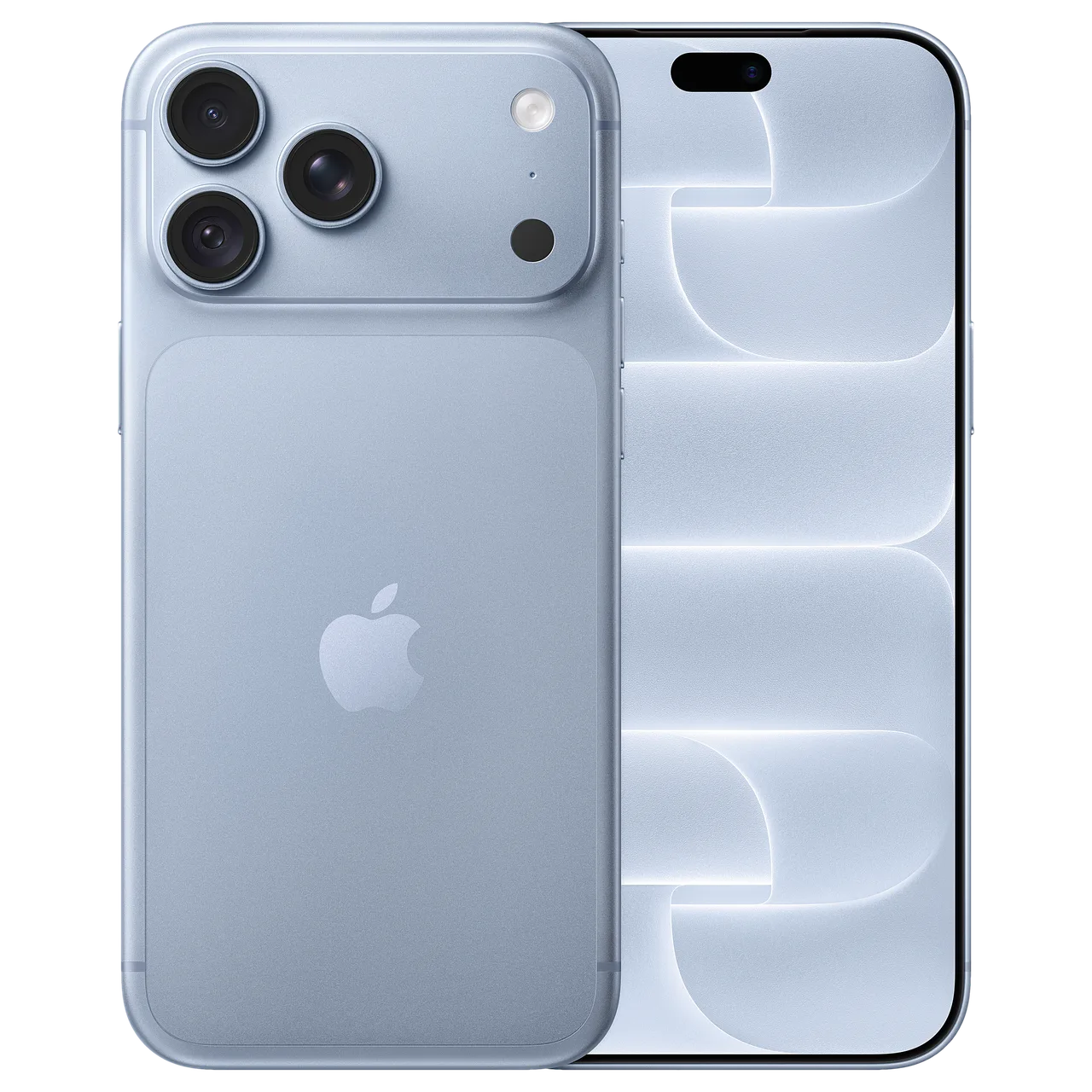 iPhone 18 Pro Max 256 ГБ Glacier (SIM+eSIM) — вид спереди