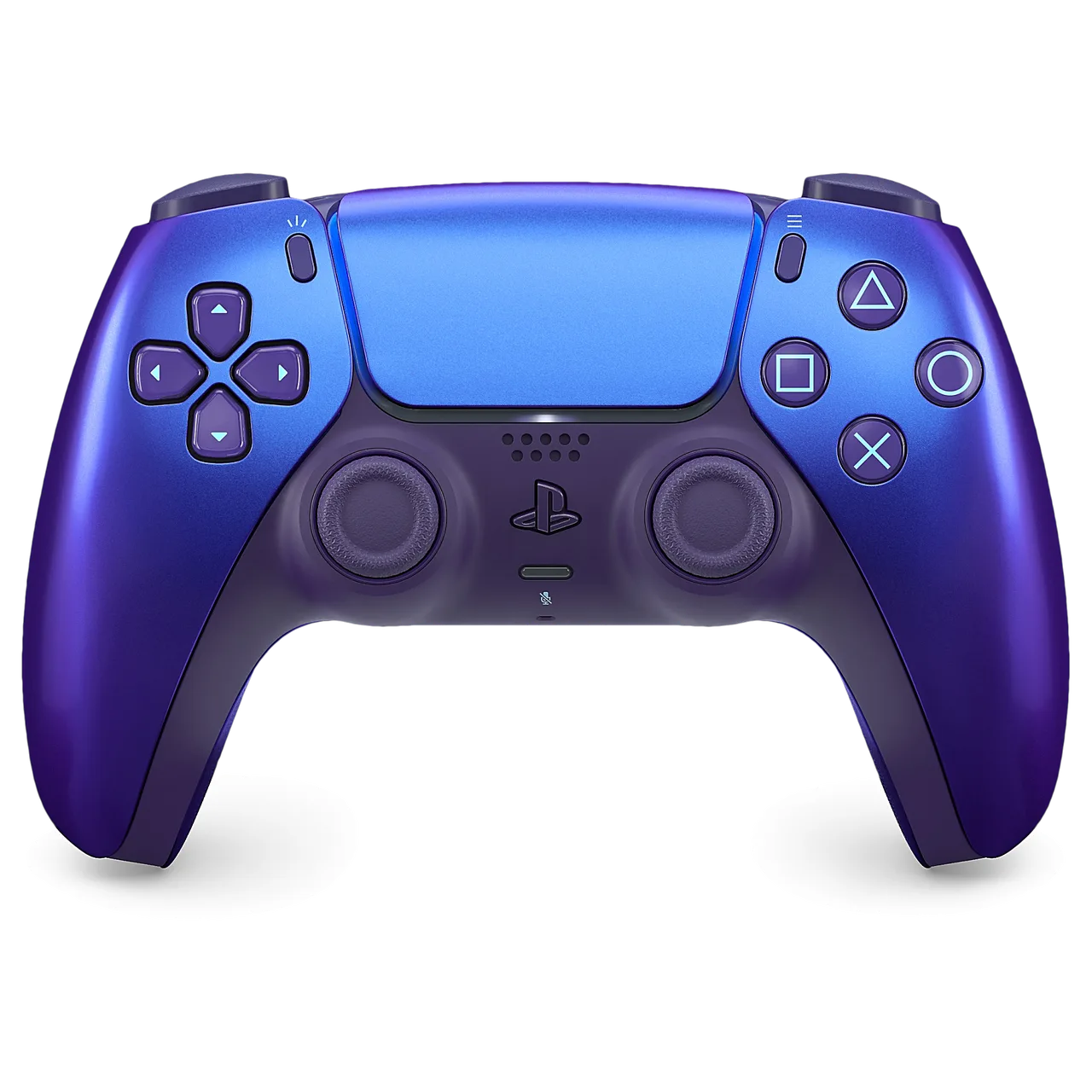 Геймпад Sony DualSense PS5 Chroma Indigo — вид спереди