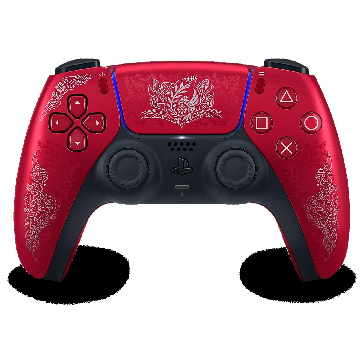 Геймпад Sony DualSense Monster Hunter — вид спереди