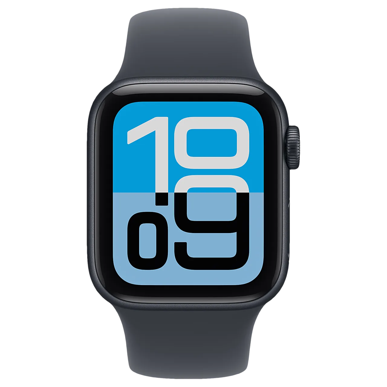 Apple Watch SE 3 40mm Midnight, SB SM — вид спереди