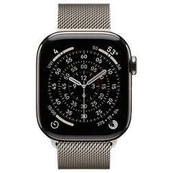 Кадр 1: Apple Watch Series 11 42mm Natural Ti, Milanese