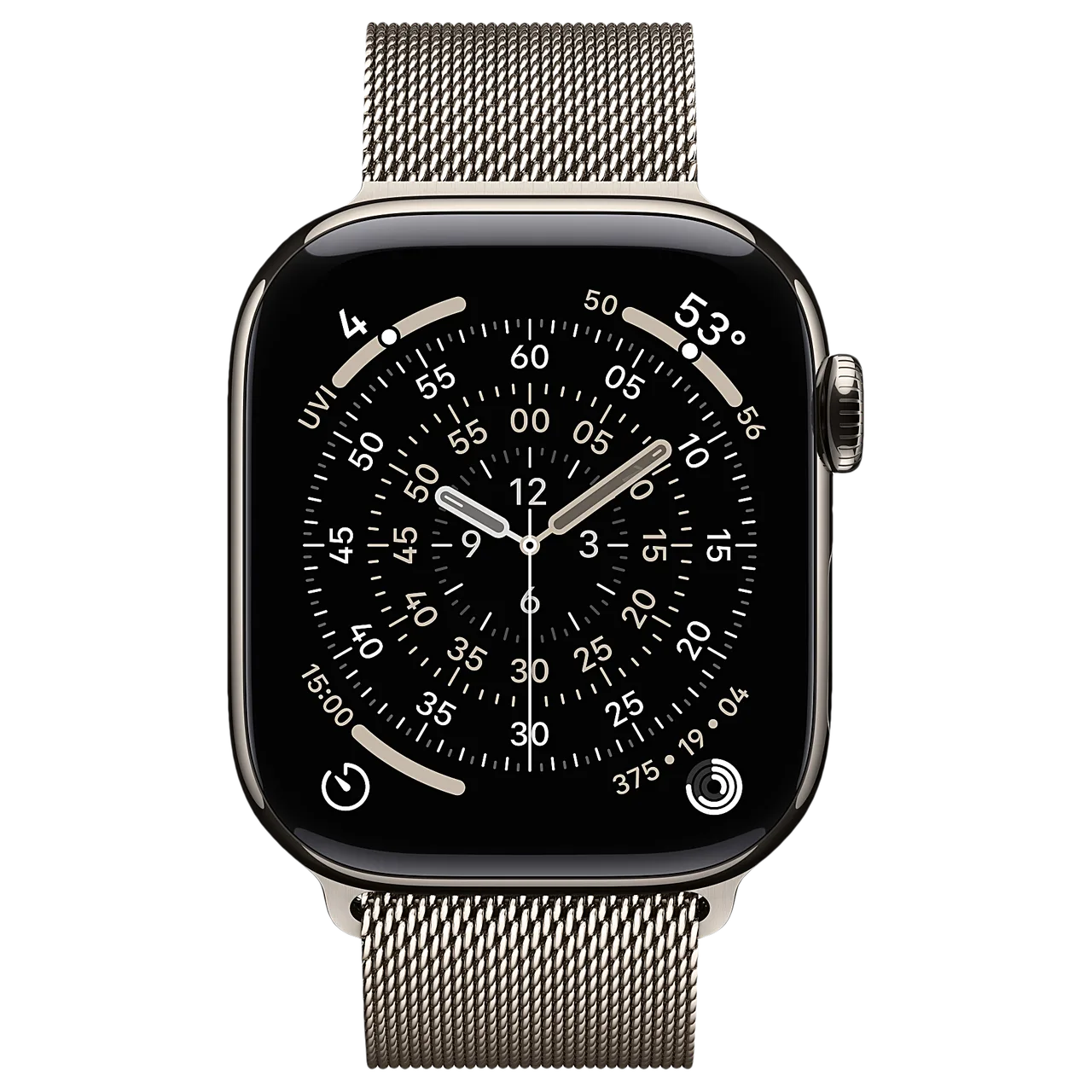 Apple Watch Series 11 42mm Natural Ti, Milanese — кадр товара
