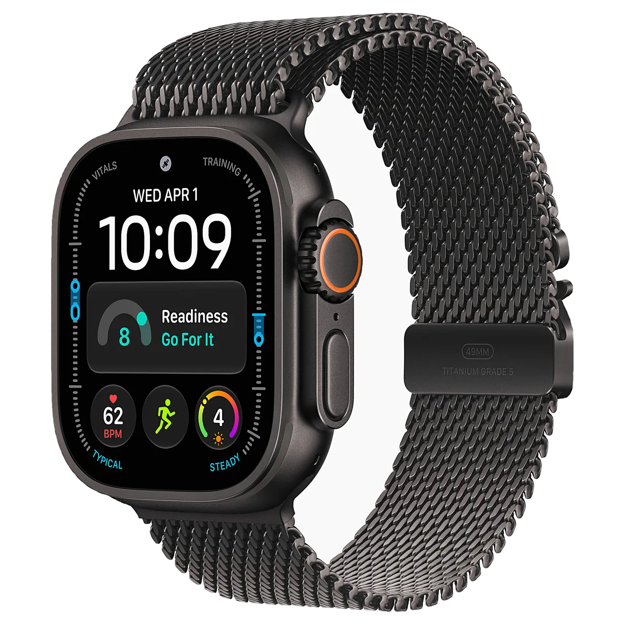 Apple Watch Ultra 4 — вид спереди