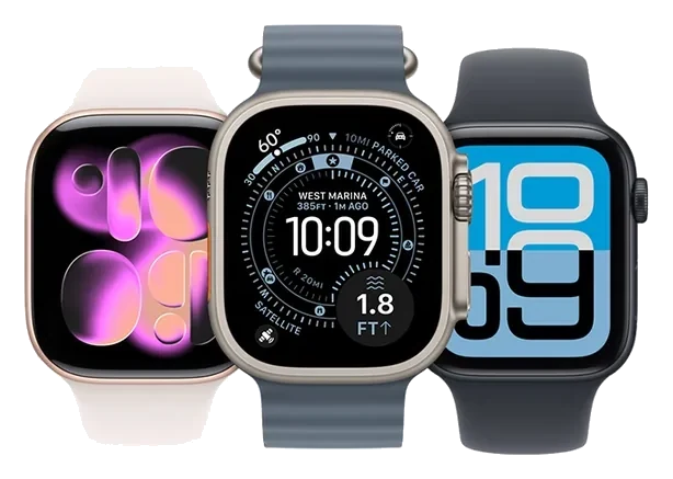 Полка Apple Watch: три модели рядом