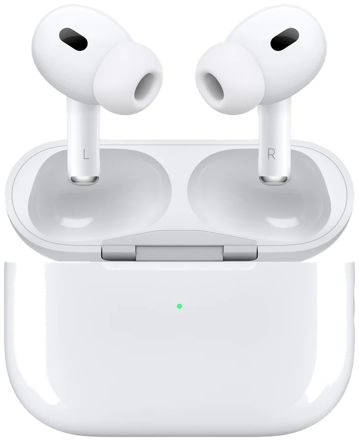 AirPods Pro 2 — наушники в открытом футляре