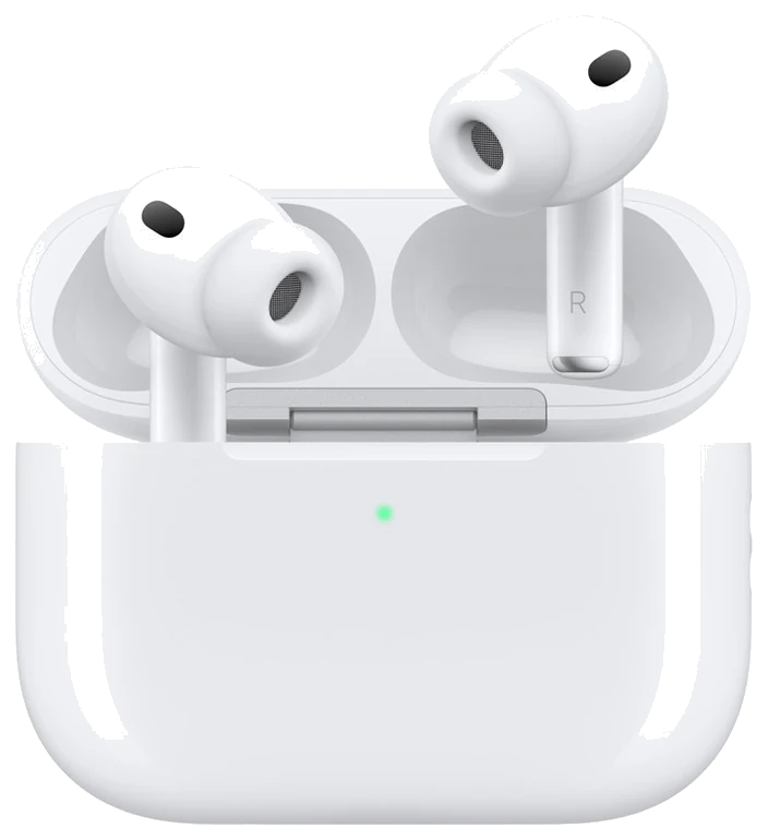 AirPods Pro 3 — наушники в открытом футляре