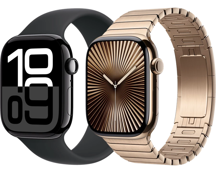 Apple Watch Series 10 — двое часов рядом