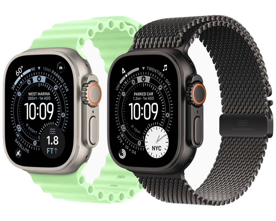 Apple Watch Ultra 3 — двое часов рядом