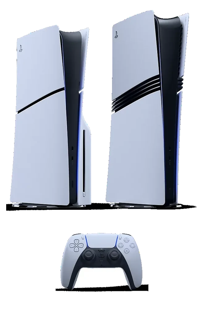 PlayStation в Sweet Apple: две приставки PS5 Slim и геймпад DualSense
